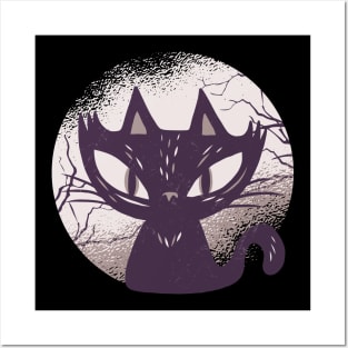 Dark Cat Posters and Art